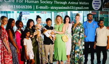 Promoting the Care of Indian Community Animals – A Mutual Agreement Between House of Stray Animals and A Sisterhood Ambassadors, featuring World Famous Miss Universe