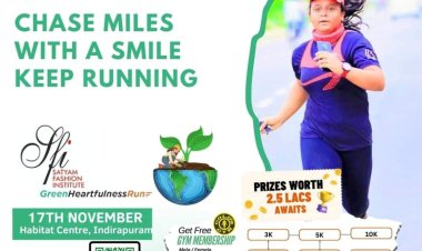 Heartfulness Institute and Satyam Fashion Institute Present the Green Heartfulness Run 2024