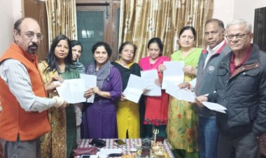 नोएडा में भारतीय जनता पार्टी के बूथ लेवल के चुनाव प्रारंभ