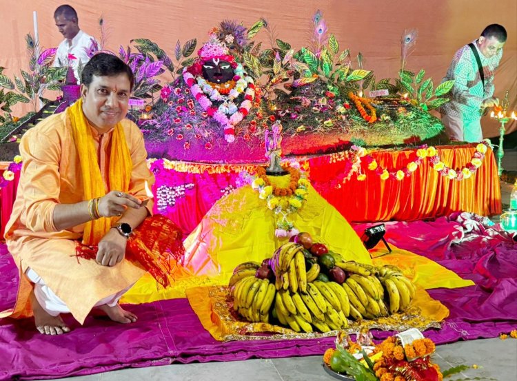 भव्य गोवर्धन पूजा एवं अन्नकूट महोत्सव का आयोजन