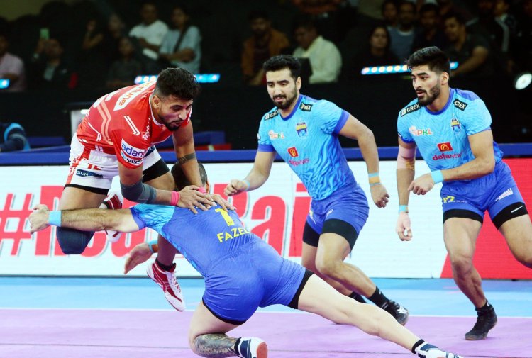 पीकेएल-11: लंबे इंतजार के बाद गुजरात जाएंट्स को मिली जीत, बंगाल वारियर्स को 19 अंक से हराया