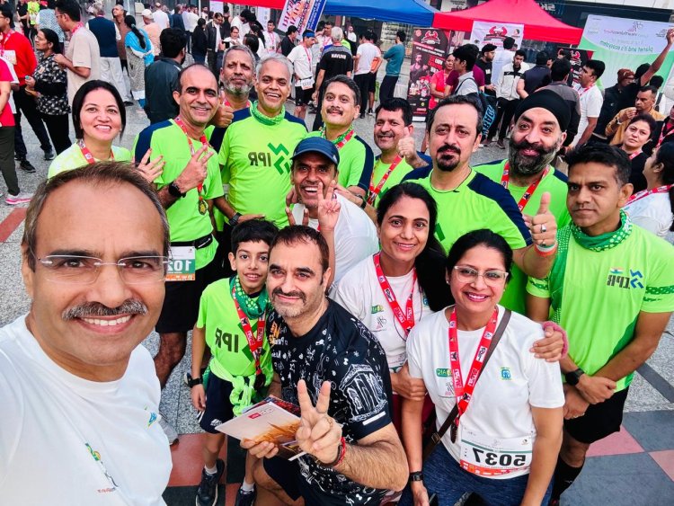इंदिरापुरम में हुआ ग्रीन हार्टफुलनेस रन का सफल आयोजन