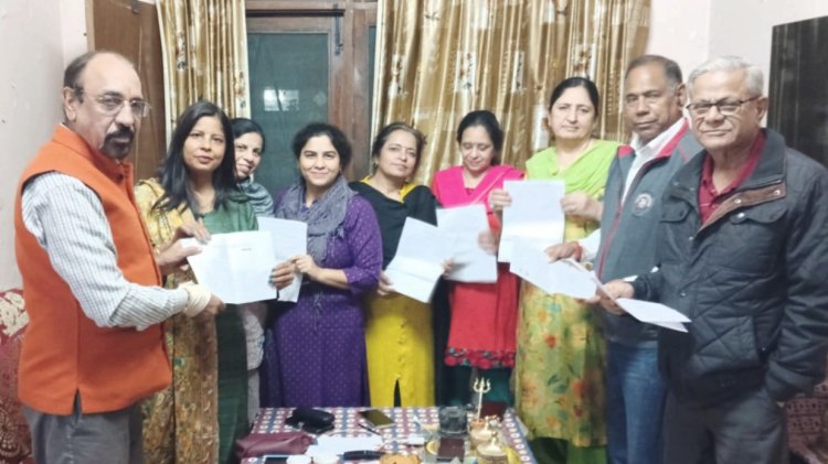 नोएडा में भारतीय जनता पार्टी के बूथ लेवल के चुनाव प्रारंभ