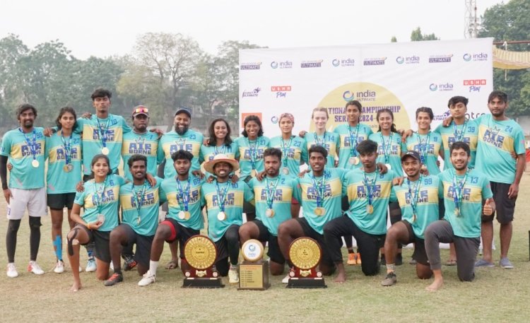 इंडिया अल्टीमेट मिक्स्ड नेशनल्स उल्टीमेट फ्रिस्बी टूर्नामेंट रोमांचक के साथ  हुआ समाप्त