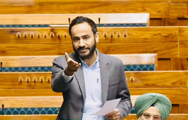 मीत हेयर ने लोकसभा में राजपुरा-चंडीगढ़ रेल लिंक बनाने का उठाया मुद्दा