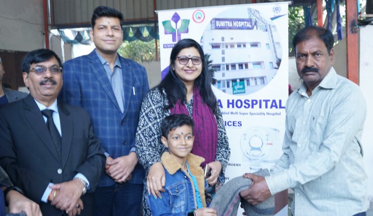 श्री सिद्ध पीठ शनि मन्दिर में हुआ कम्बल वितरण एवं स्वास्थ्य जांच शिविर आयोजन