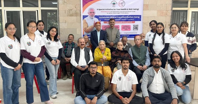 आरडब्ल्यूए 27 एवं वाईएसएस फाउंडेशन ने लगाया आयुष्मान कार्ड बनाने हेतु निशुल्क शिविर