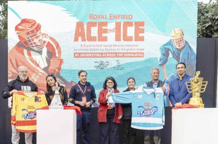रॉयल एनफील्ड ने हिमालय में आइस हॉकी लीग के दूसरे सीज़न के शुरुआत की घोषणा की