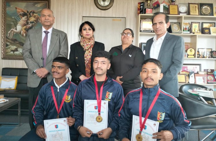 Noida International University students are Shining Bright in NCC