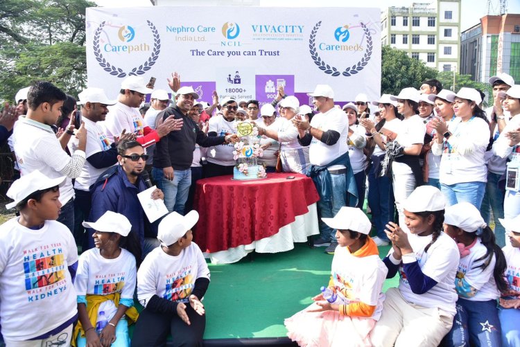 Nephrocare India celebrates its third anniversary by organizing a Walkathon – ‘Walk for Health, Walk for your Kidneys’ and spread awareness for better Kidney care