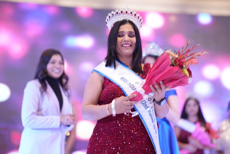 प्राइड ऑफ इंडिया ग्रैंड फिनाले में अंजू सती चुनी गई 'मिसेज इंडिया 2024' रनरअप 2 जी-1