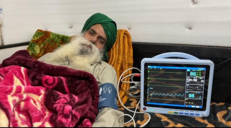 33वें दिन किसान नेता जगजीत सिंह डल्लेवाल का आमरण अनशन जारी रहा