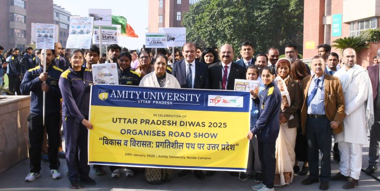 एमिटी विश्वविद्यालय में उत्तर प्रदेश दिवस और राष्ट्रीय मतदाता दिवस मनाया गया