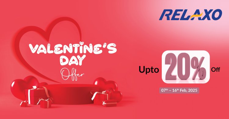 Relaxo Launches Valentine’s Day Offer, customers can enjoy up to 20% discount across brands