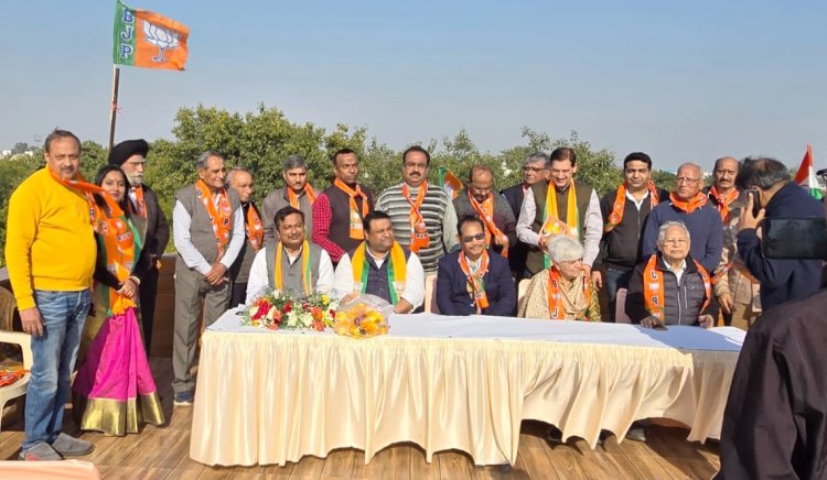 भारतीय जनता पार्टी दिल्ली प्रदेश की विजय यात्रा में बांग्ला भाषियों का रहा विशेष योगदान