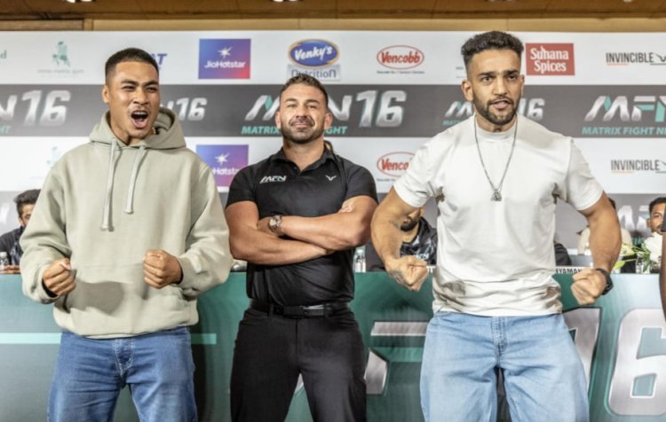 कृष्णा श्रॉफ और आयशा श्रॉफ ने दिल्ली प्रेस कॉन्फ्रेंस में मैट्रिक्स फाइट नाइट 16 की घोषणा की
