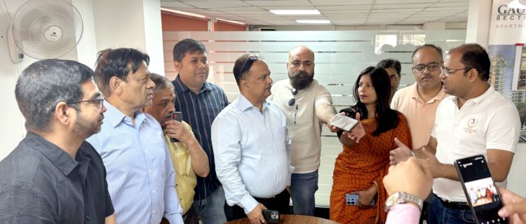 एनएचआरएफ टीम ने जल और बिजली की समस्याओं को दूर करने के लिए प्राधिकरण अधिकारियों से की मुलाकात