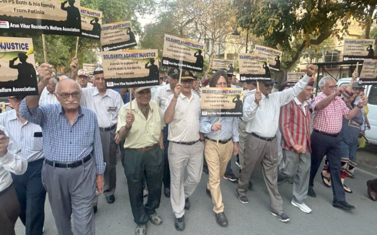 कर्नल पुष्पिंदर सिंह बाठ के समर्थन में हुई एकजुटता बैठक