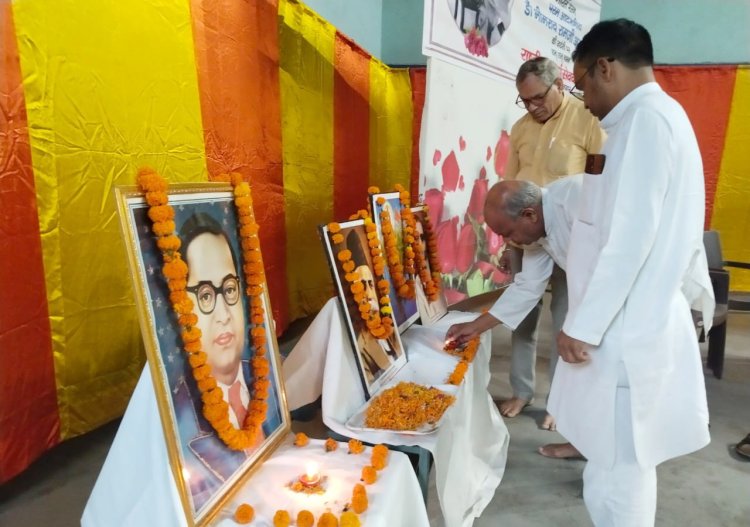 राष्ट्रीय स्वयंसेवक संघ ने मनाई डॉक्टर भीमराव रामजी आंबेडकर की जयंती