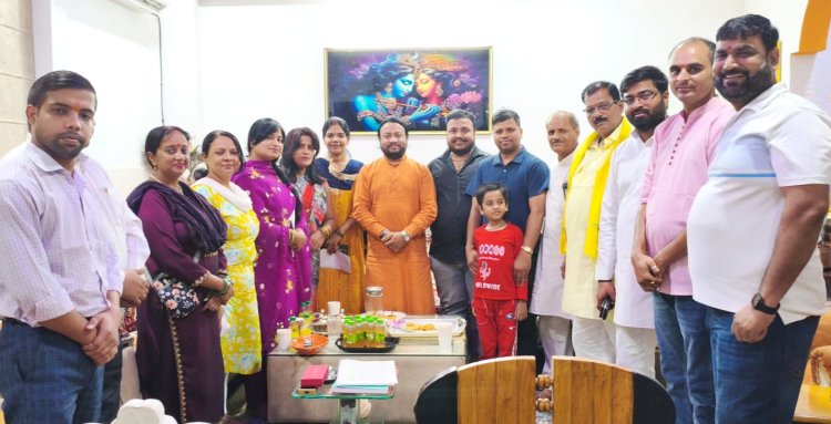 गुरुकुल एवं गौसंवर्धन हेतु संकल्पित संगठन की महत्वपूर्ण बैठक सम्पन्न