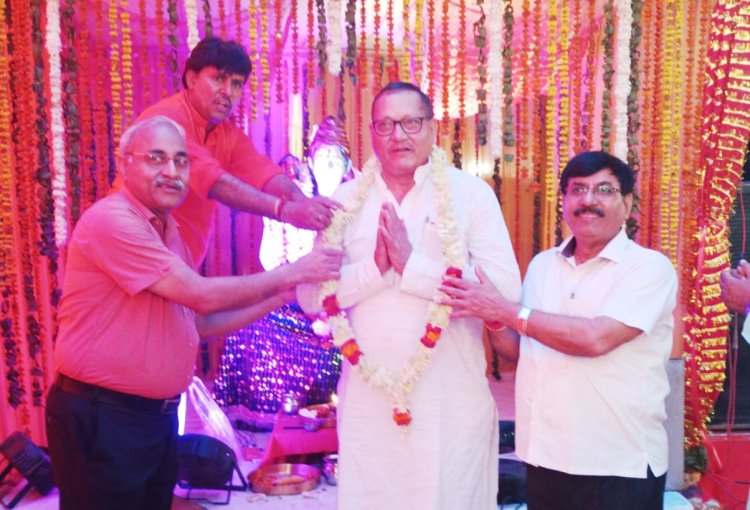 सनातन धर्म के ऐसे आयोजनों में लोगों को बढ़ चढ़कर भाग लेना चाहिए - भूले राम शर्मा