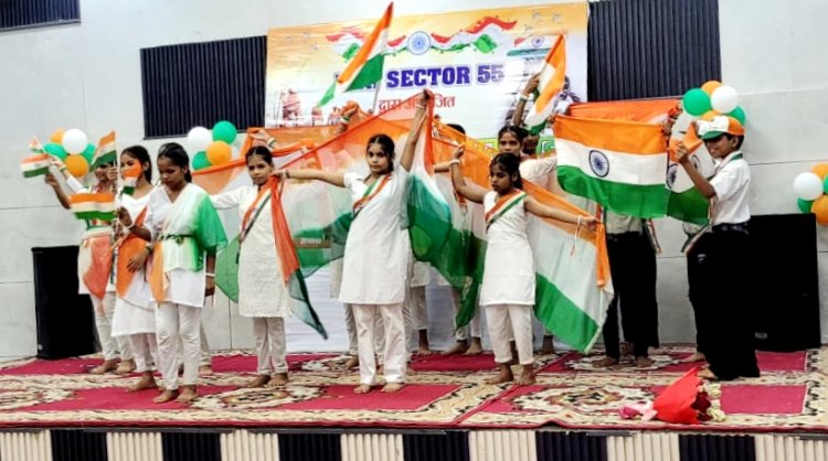 आरडब्लूए 55 ने हर्षोल्लास से मनाया स्वतंत्रता दिवस