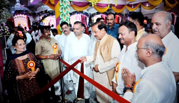 लक्ष्मी नारायण मंदिर में हर्षोल्लास के साथ मनाई गई श्री कृष्ण जन्माष्टमी