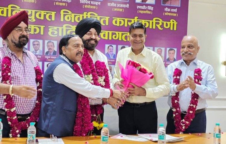 नोएडा पंजाबी समाज के निर्विरोध अध्यक्ष बने राजीव अजमानी, महासचिव रणधीर सिंह