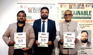 19-20 सितम्बर को बॉम्बे एक्ज़िबिशन सेंटर में आयोजित होगा 'एआईआईएफए स्टीलैक्स-2025'
