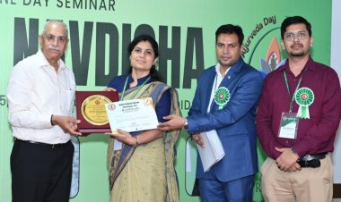 आयुर्वेद को मिली नई दिशा - नोएडा में ‘आयुर्नवदिशा’ वैज्ञानिक संगोष्ठी का सफल आयोजन