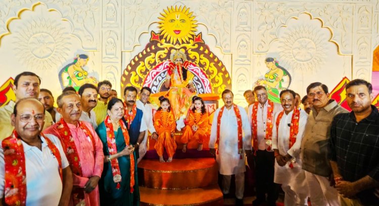 श्रीराम लीला का मंचन गणेश पूजन एवं नारद मोह के साथ हुआ आरंभ