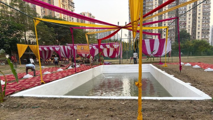 छठव्रतियों ने खरना की पूजा कर परिवार के सुख-समृद्धि की कामना की