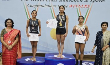 स्टेट जिम्नास्टिक्स में गौतम बुद्ध नगर का सर्वश्रेष्ठ प्रदर्शन