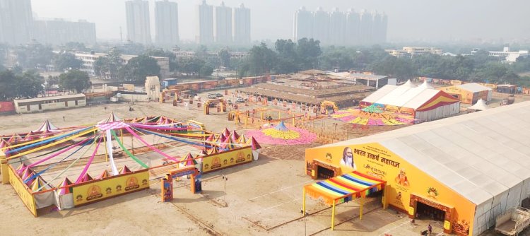 भारत उत्कर्ष महायज्ञ – तैयारियाँ पूर्ण, नोएडा में दिव्यता का महापर्व आरंभ होने को तैयार