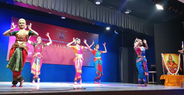 श्री अय्यप्पा मंदिर में भक्ति और संस्कृति का सुंदर संगम