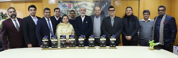 सेल  संचार उत्कृष्टता के लिए आठ प्रतिष्ठित पीआरसीआई राष्ट्रीय पुरस्कारों से सम्मानित