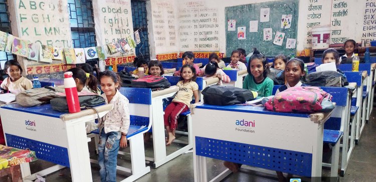 Adani Foundation at Ambuja Cements Guna Improves Learning Infrastructure to Create Better Classrooms