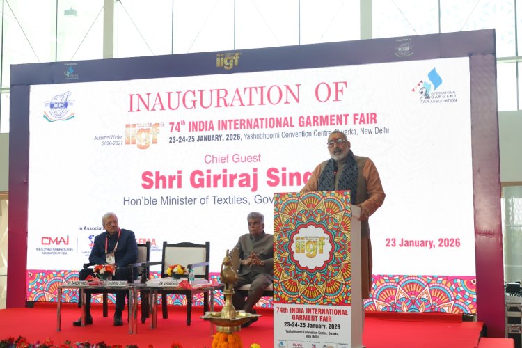 74th Edition of India International Garment Fair (IIGF) inaugurated by Union Textiles Minister Giriraj Singh