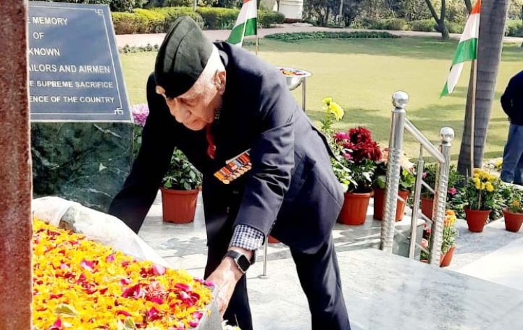 गणतंत्र दिवस : शहीद स्मारक पर दी गई 45 वीर शहीदों को श्रद्धांजलि