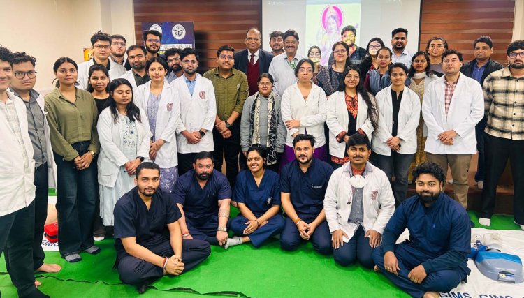GIMS Greater Noida Successfully Concludes Basic Cardiac Life Support (BCLS) Certification Course