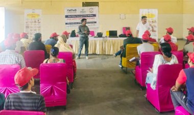 जनपहल संस्था ने नोएडा में खान-पान की रेहड़ी पटरी वालों को दिया मुफ्त फुड सेफ्टी किट, प्रशिक्षण एवं ट्रेनिंग सर्टिफिकेट