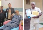 नोएडा के नेम चंद ने 96 बार रक्तदान कर रचा इतिहास, बने मानवता की मिसाल
