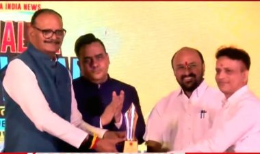 सामाजिक और स्वास्थ्य के क्षेत्र में कार्य के लिए सम्मानित हुए नोएडा के नीरज शर्मा