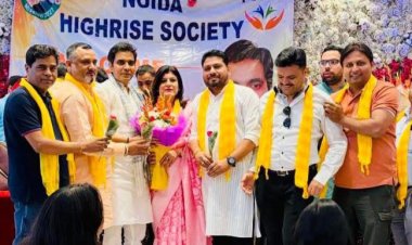 82 हाईराइज सोसाइटीज़ के AOA पदाधिकारियों के साथ बैठक संपन्न