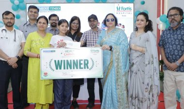 Fortis Noida Hosts Health Carnival to Promote Preventive Healthcare Awareness; Draws Participation from 450 Children
