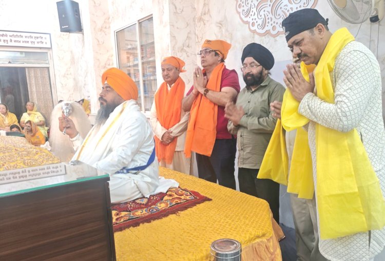 पंजाबी विकास मंच ने मनाया बैसाखी महोत्सव, शबद कीर्तन सरबजीत सिंह खालसा द्वारा किया गया 