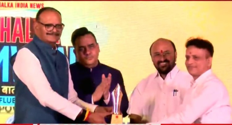 सामाजिक और स्वास्थ्य के क्षेत्र में कार्य के लिए सम्मानित हुए नोएडा के नीरज शर्मा