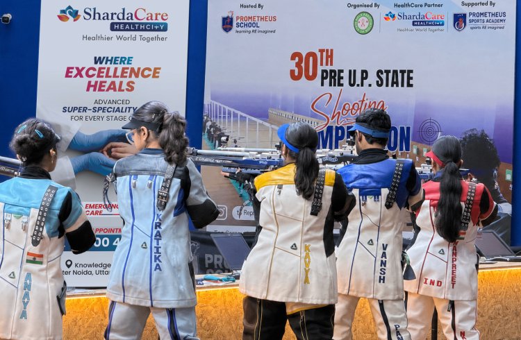  ShardaCare-Healthcity Strengthens Sports Healthcare Commitment as Official Medical Partner for 30th Pre-UP State Shooting Championship 2026