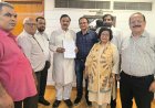 गुलमोहर मार्केट के दुकानदारों ने सांसद को मार्केट की समस्याओं से कराया अवगत