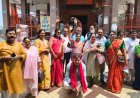 भारत विकास परिषद स्वर्णिम शाखा नोएडा द्वारा पुरा महादेव मंदिर में रुद्राभिषेक